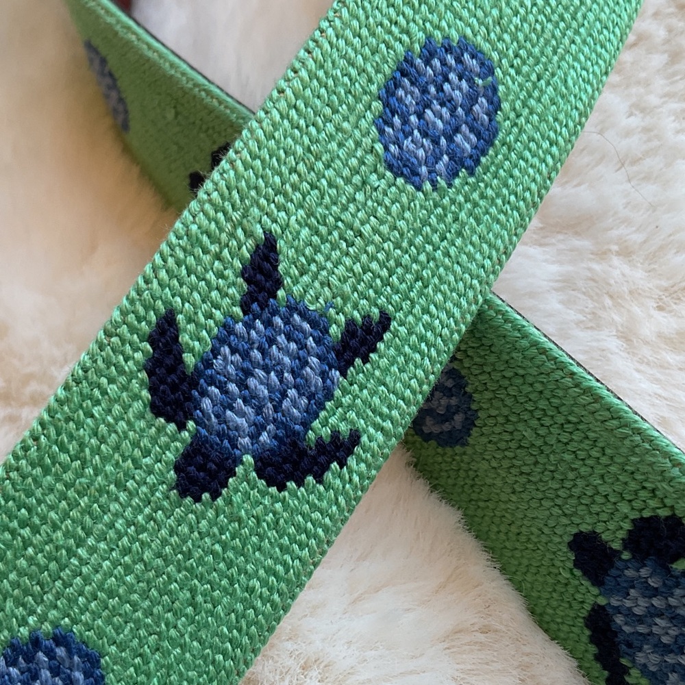 Smathers & Branson Green Turtle Belt 34 - Picture 8 of 8
